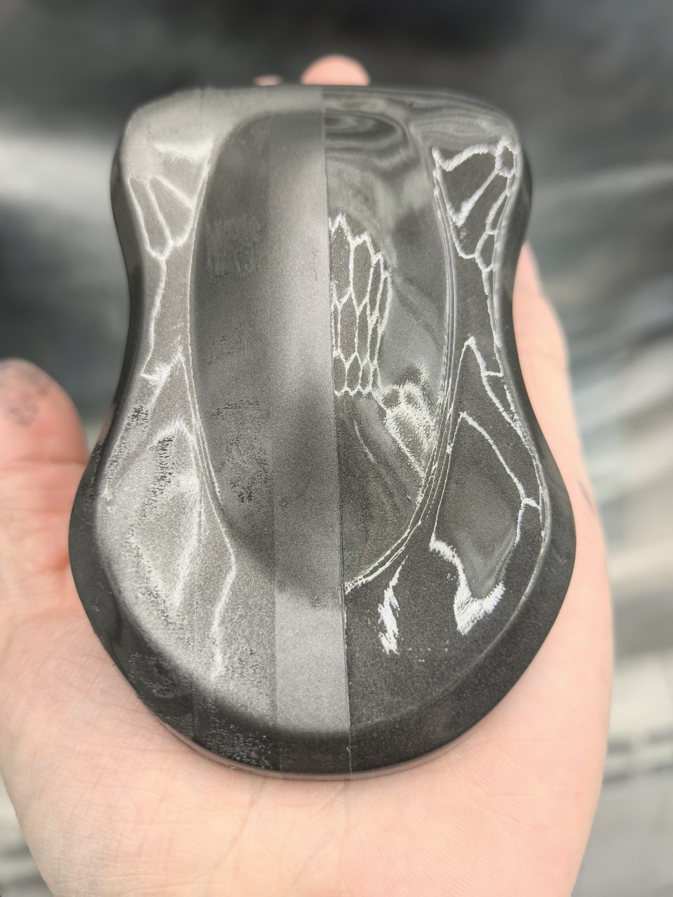 До и после лака